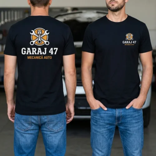 Tricou Personalizat Mecanic auto - Cu Logo Firmă