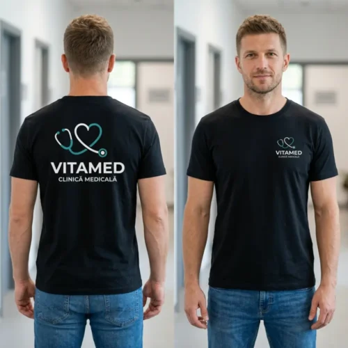 Tricou Personalizat Medic - Cu Logo Firmă
