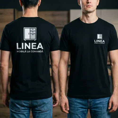 Tricou Personalizat Mobila la comanda - Cu Logo Firmă
