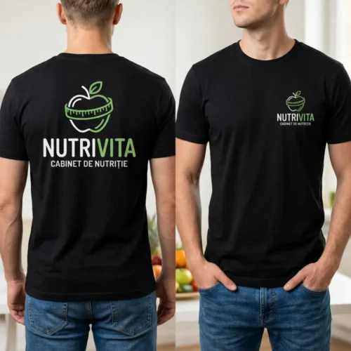 Tricou Personalizat Nutritionist - Cu Logo Firmă