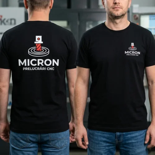 Tricou Personalizat Operator CNC - Cu Logo Firmă