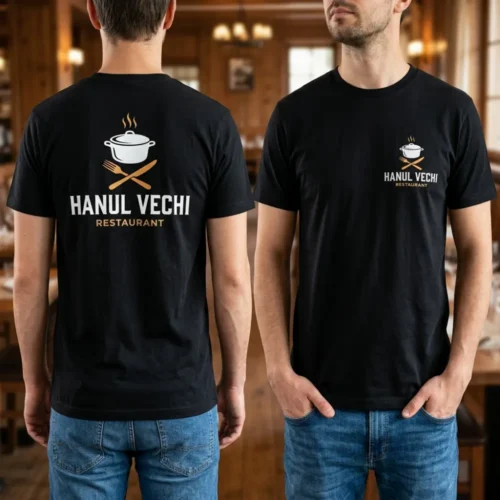 Tricou Personalizat Restaurant - Cu Logo Firmă