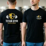 Tricou Personalizat Sala de fitness - Cu Logo Firmă