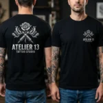 Tricou Personalizat Salon de tatuaje - Cu Logo Firmă