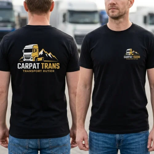 Tricou Personalizat Sofer de camion - Cu Logo Firmă