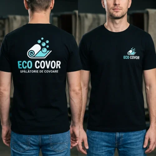 Tricou Personalizat Spalatorie de covoare - Cu Logo Firmă