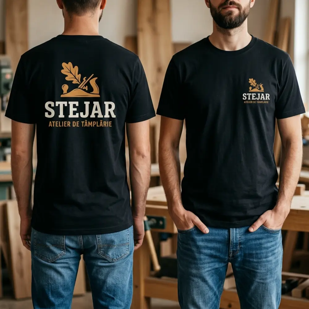 Tricou Personalizat Tamplar - Cu Logo Firmă