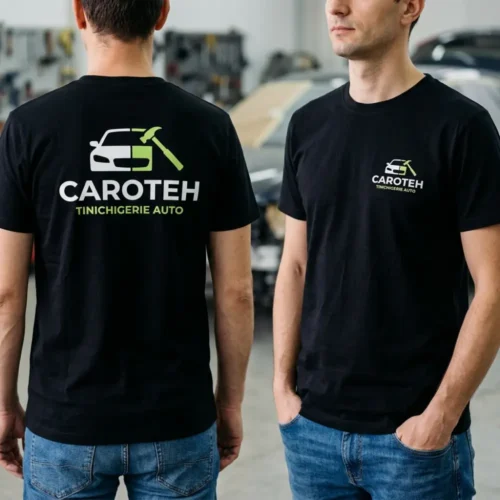 Tricou Personalizat Tinichigiu auto - Cu Logo Firmă