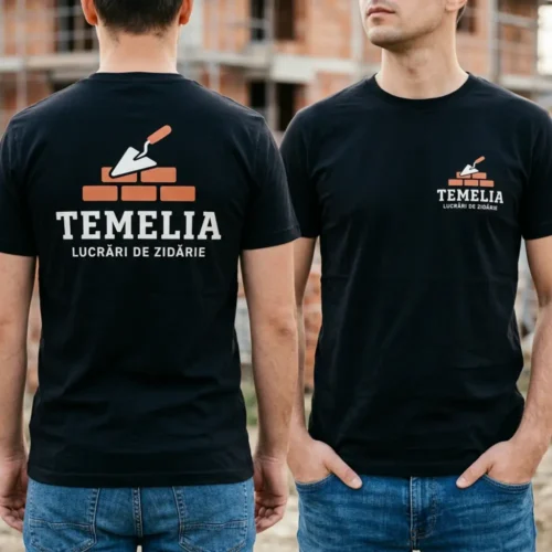 Tricou Personalizat Zidar - Cu Logo Firmă